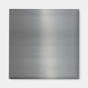 Imã Metal escovado elegante Textured