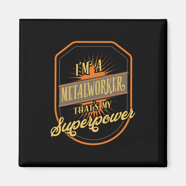 Imã Metaltrabalho do Metalworker (Frente)