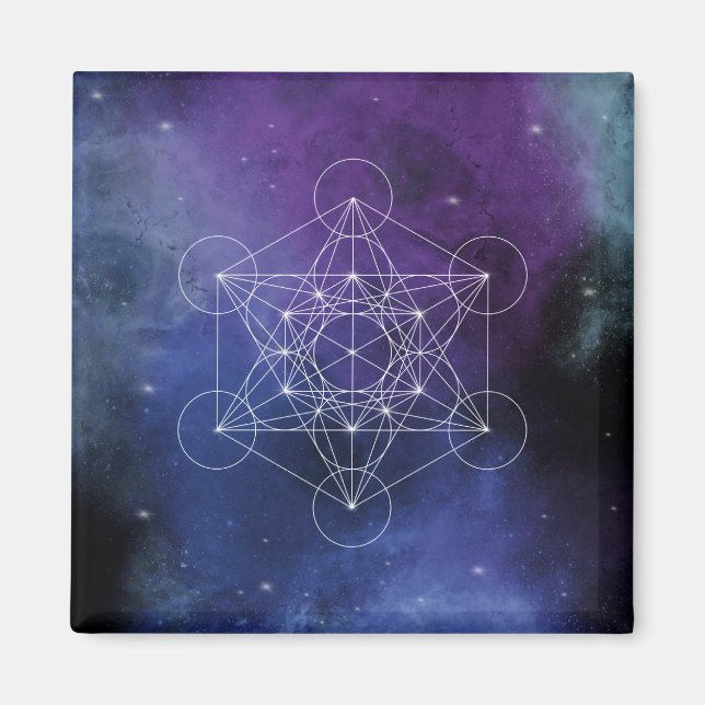 Imã Metatron, chakra, zen, geometria sagrada, geometri (Frente)