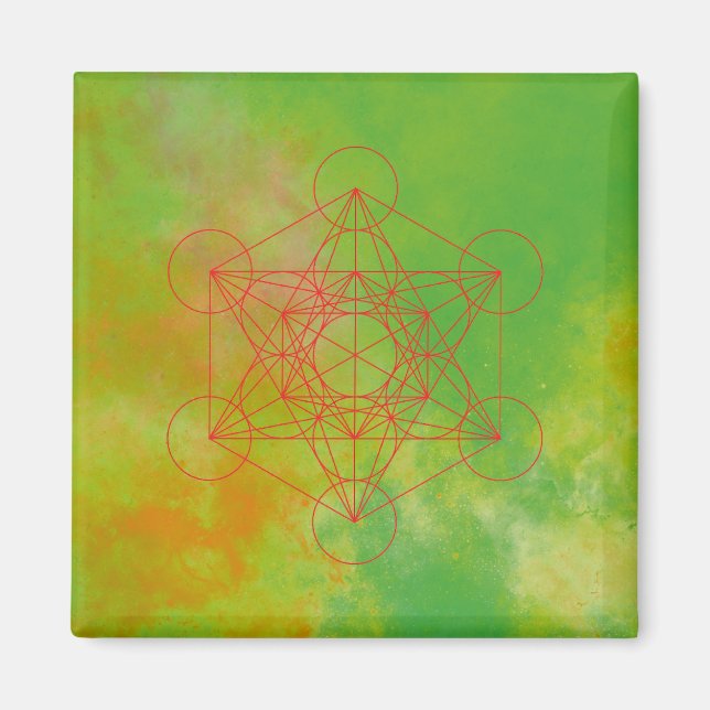 Imã Metatron, chakra,zen,geométrico sagrado, anjo (Frente)