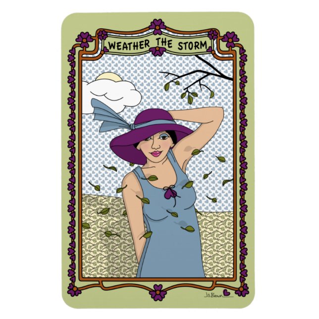 Ímã Meteortuar O Refrigerador Storm_A_4x6 (Vertical)