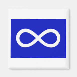 Imã Métis Blue Flag