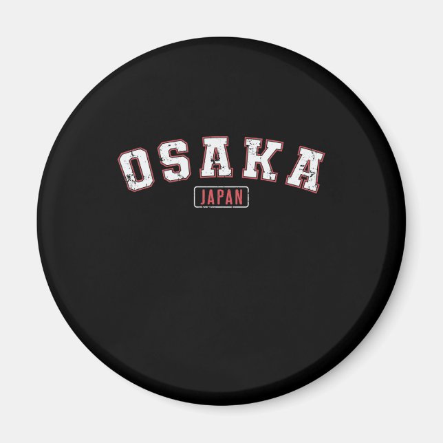 Imã Metropole japonês Osaka no Japão (Frente)