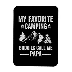 Ímã Meu Acampamento Favorito - Amigos Me Chamam de Pap