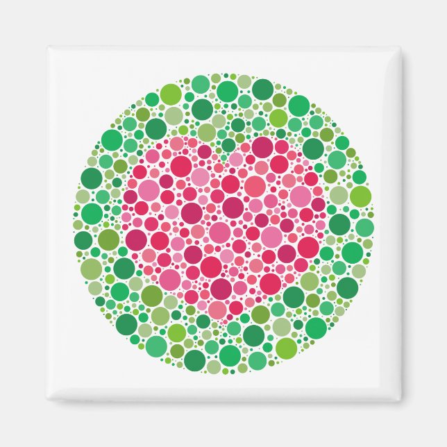 Imã Meu amor é o magneto colorido (Frente)