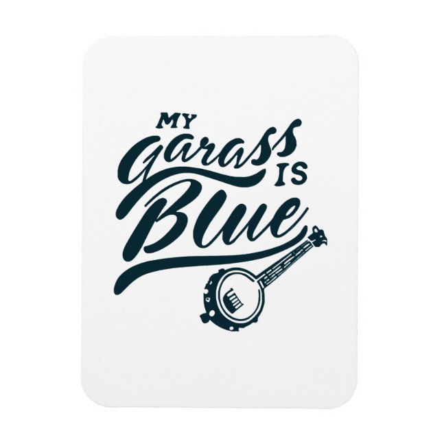 Ímã Meu Banjo é Azul (Vertical)