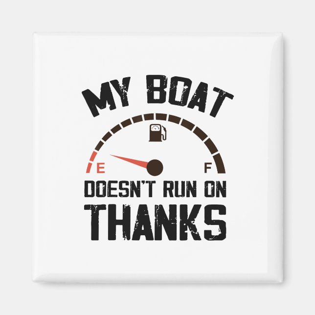 Imã Meu Barco Não Funciona Com Obrigado Piadas De Barc (Frente)