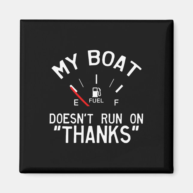 Imã Meu Barco Não Funciona No Obrigado' Engraçado  (Frente)