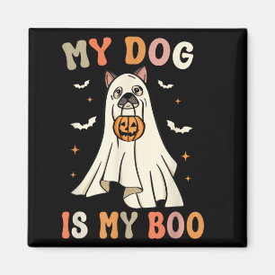 Imã Meu Cachorro é Meu Amor Fantasma de Halloween