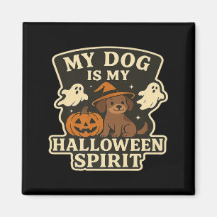Imã Meu Cachorro é Meu Espírito de Halloween _ Amante
