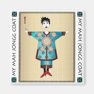 Imã Meu Casaco Mah Jongg 04: Magnet