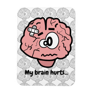 Ímã Meu Cérebro Dói