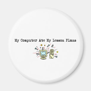 Imã Meu computador comeu meus planos de aula