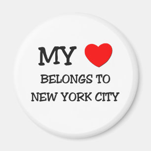 Imã Meu coração pertence à NOVA IORQUE