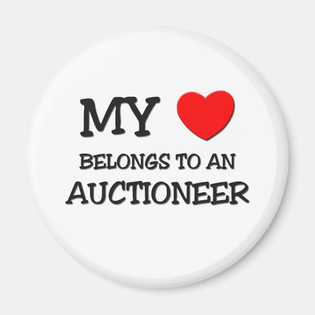 Imã Meu Coração Pertence A Um AUCTIONEER (Frente)