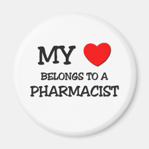 Imã Meu coração pertence a um FARMACÊUTICO