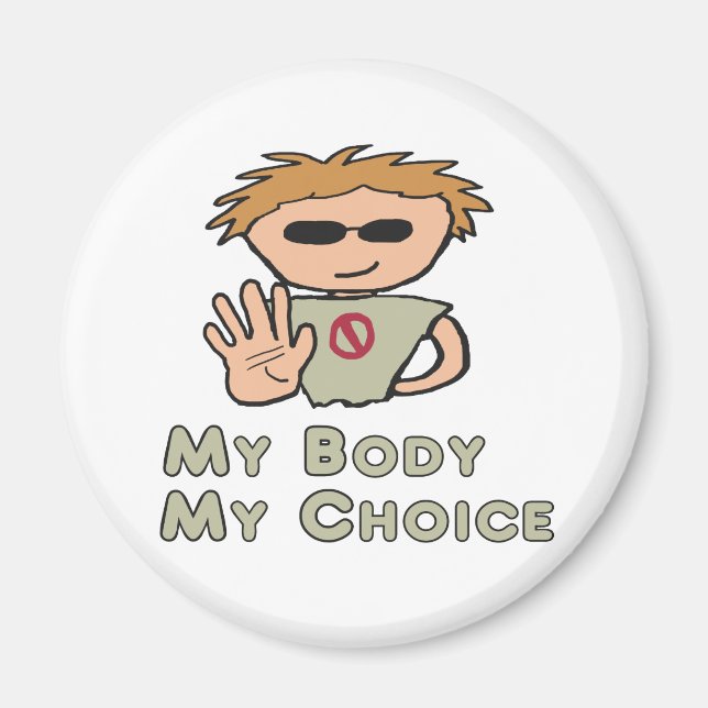 Imã Meu Corpo Minha Escolha (Frente)
