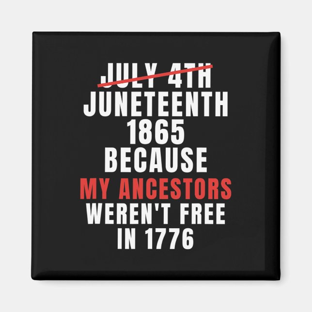 Imã Meu Dia Da Independência Não É 4 De Julho? (Frente)