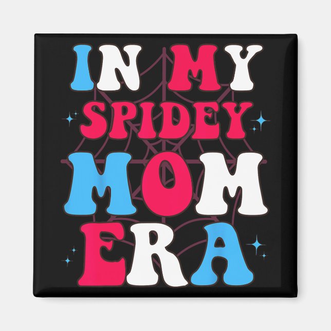 Imã Meu Dia de as mães Spidey Mãe (Frente)