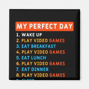 Imã Meu dia perfeito - Jogos