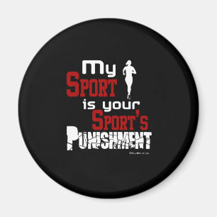 Imã Meu esporte é a punição do seu esporte - fêmea