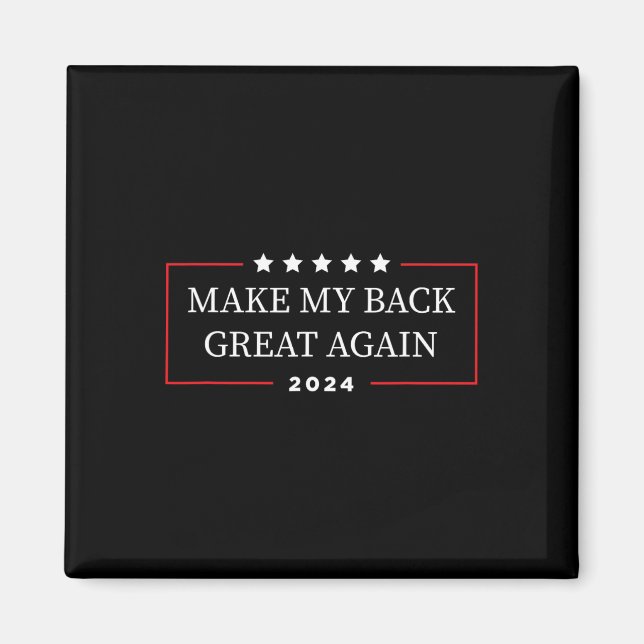 Imã Meu Excelente De Volta 2024 - Engraçado Lesão De T (Frente)