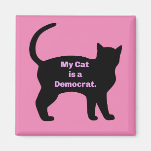 Imã Meu gato é um democrata