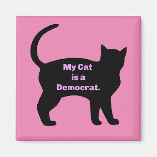 Imã Meu gato é um democrata
