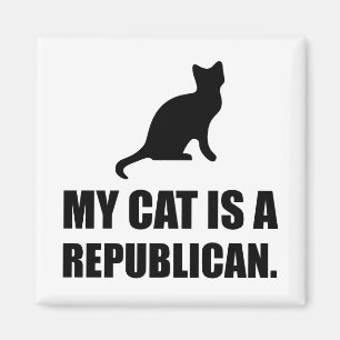 Imã Meu gato é um político engraçado republicano