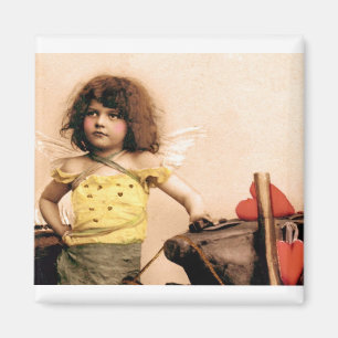 Imã Meu ímã da foto do vintage do ferreiro do Cupido