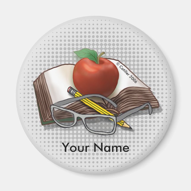 Imã Meu ímã de professor substituto (Frente)