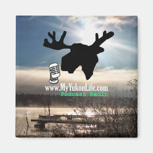 Imã Meu ímã do rio da vida de Yukon