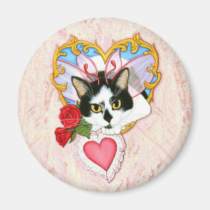 Imã Meu ímã felino do gato dos namorados