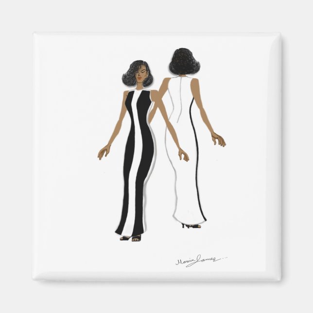 Imã Meu ímã na praça de arte (Frente)