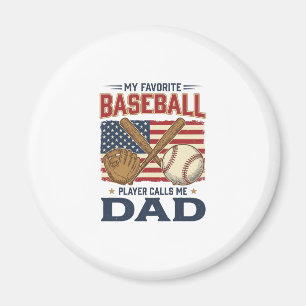 Imã Meu jogador de beisebol favorito me chama de papai