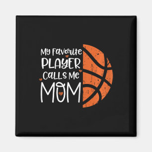 Imã Meu Jogador Favorito Me Chama Mãe Bysketbyll Gift