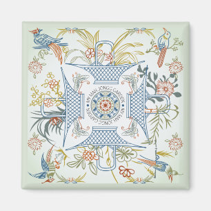 Imã Meu Magneto Mah Jongg Garden