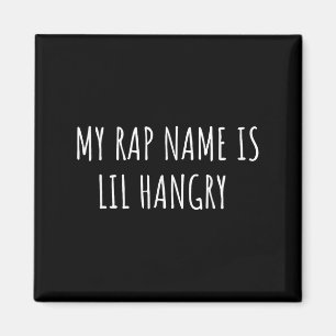 Imã Meu Nome De Rap É Lil Hangry Engraçado Para Garota