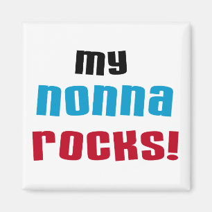 Imã Meu Nonna balança t-shirt e presentes