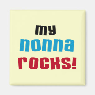 Imã Meu Nonna balança t-shirt e presentes