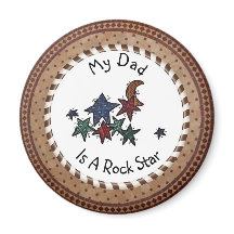 Meu Pai É Um Magnetinho De Rock Star