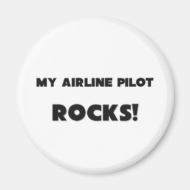 Imã MEU Piloto de Aeronave ROCKS! (Frente)