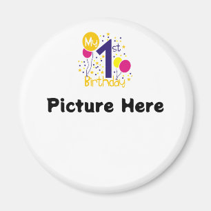 Imã Meu primeiro aniversario (Adicionar imagem)