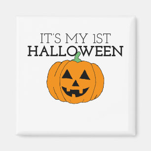 Imã Meu Primeiro Halloween Meu Primeiro Abóbora