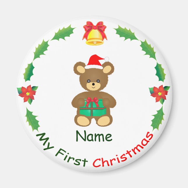 Imã Meu Primeiro Natal (Frente)