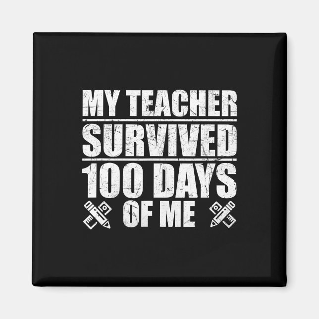 Imã Meu Professor Sobreviveu 100 Dias De Mim Aluno Div (Frente)
