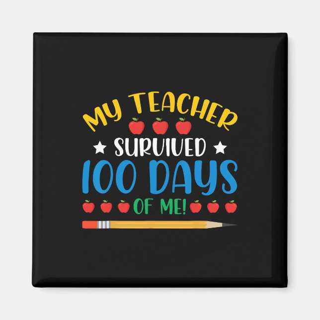 Imã Meu Professor Sobreviveu A 100 Dias De Minha Diver (Frente)