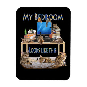 Ímã Meu quarto fica assim