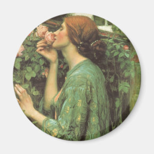 Imã Meu rosa doce, ou alma do rosa pelo Waterhouse