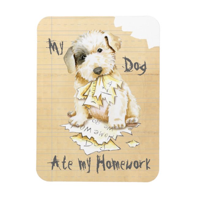 Ímã Meu Sealyham Terrier Comeu Meu Trabalho De Casa (Vertical)